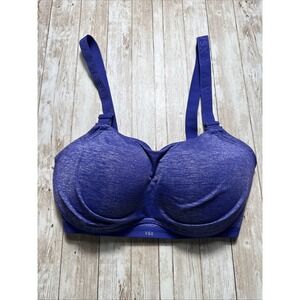 Victoria's‎ Secret VSX Sport Bra Womens 32DDD Blue Underwire Adjustable